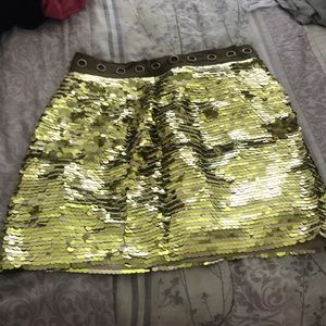Gold Skirt